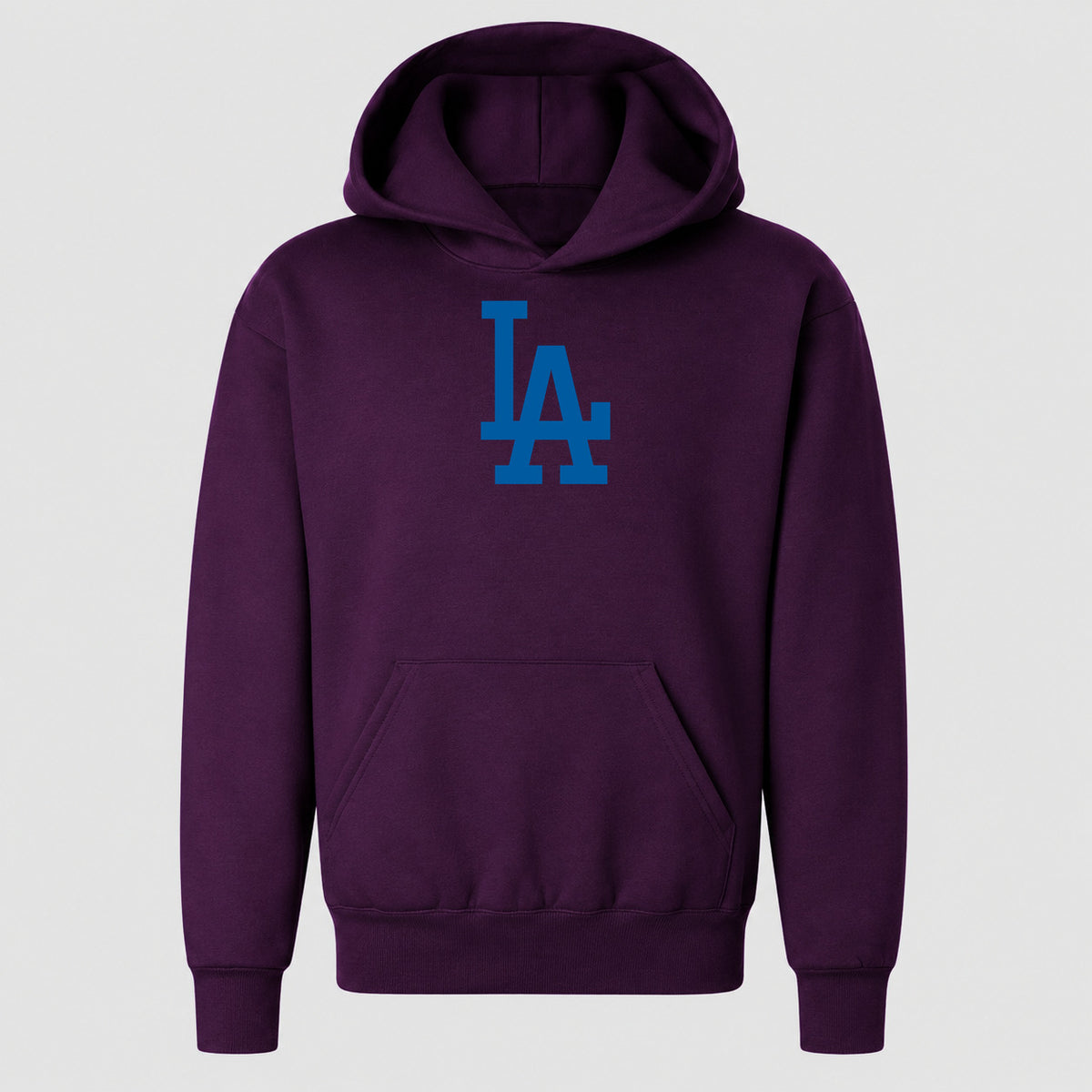 Youth Los Angeles Dodgers Pullover Hoodie - Purple