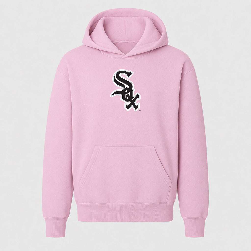 Youth Chicago White Sox Pullover Hoodie - Light Pink