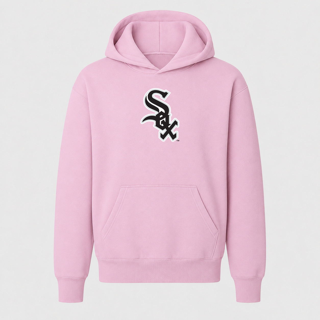 Youth Chicago White Sox Pullover Hoodie - Light Pink