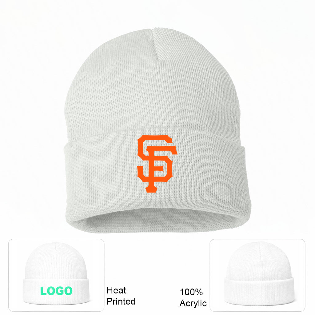MLB San Francisco Giants Beanie Hat - White