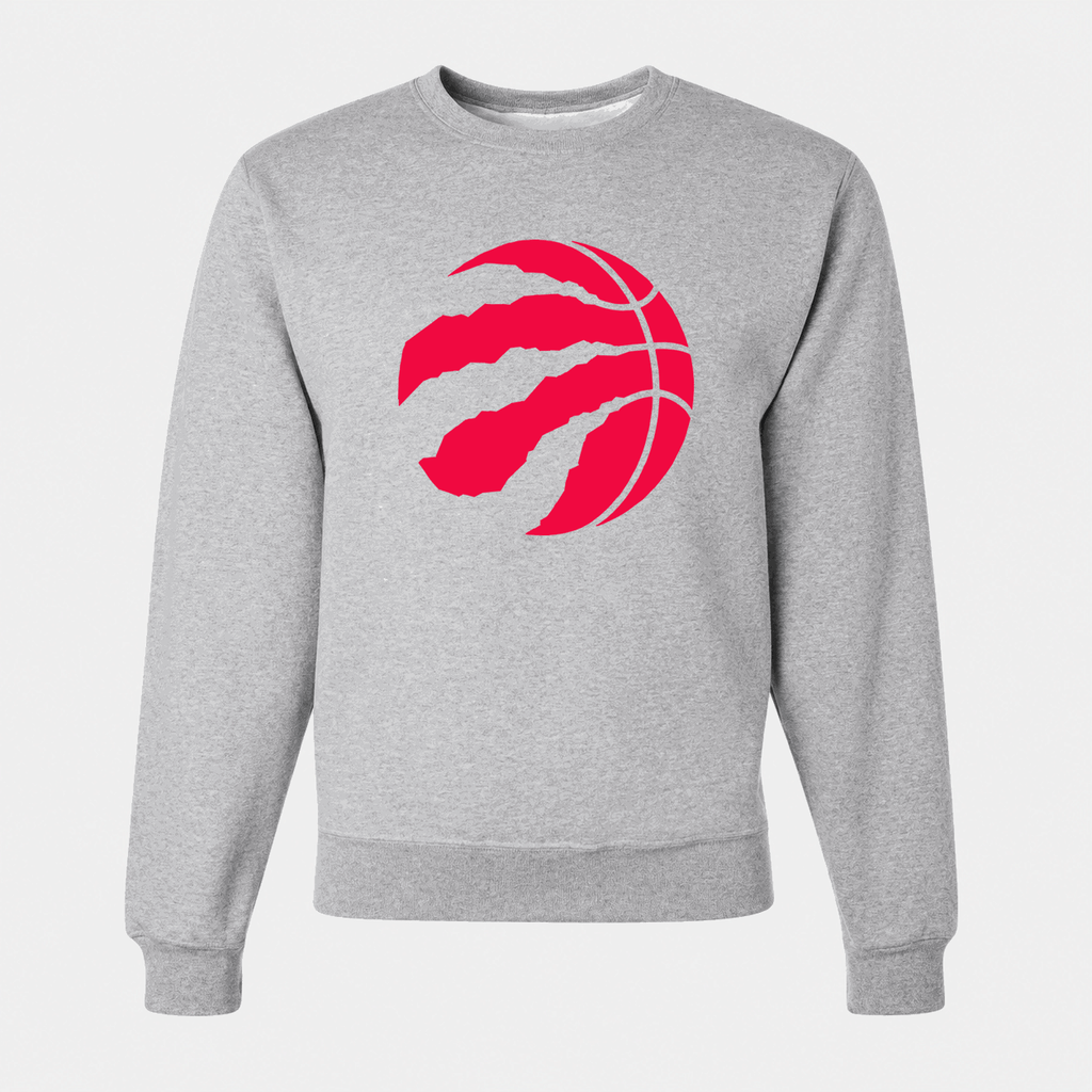 Men's Toronto Raptors Crewneck Sweatshirt - Gray