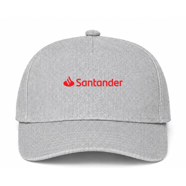 Santander Logo Gray Dad Baseball Cap Hat