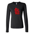 Women's St. Louis Cardinals Long Sleeve T-Shirt - Black