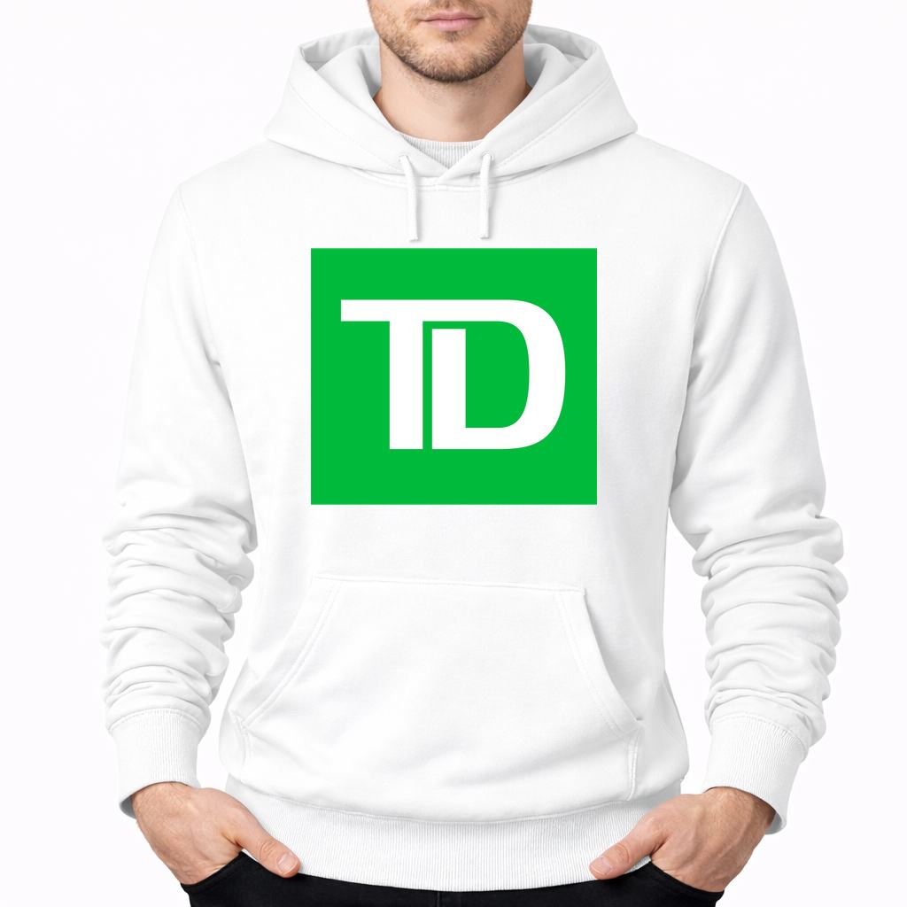 Men's TD Bank Pullover Hoodie - White