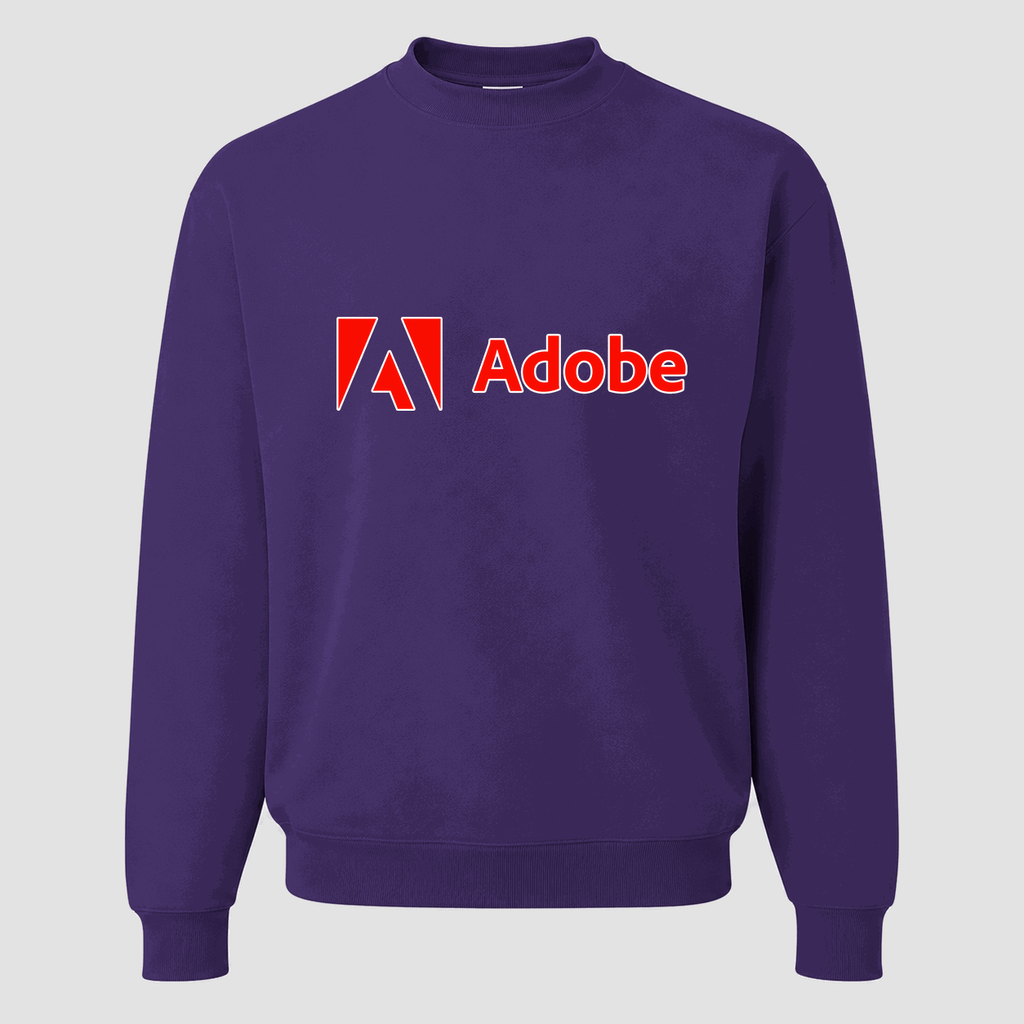 Men's Adobe Crewneck Sweatshirt - Purple