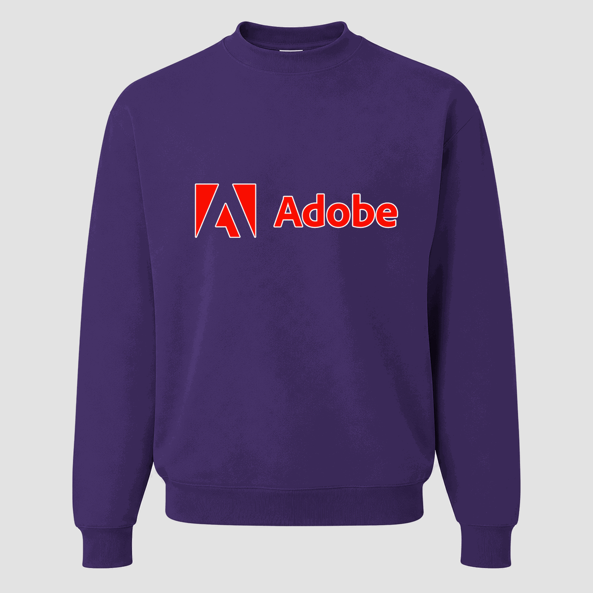 Men's Adobe Crewneck Sweatshirt - Purple