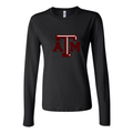 Women's texas am university logo png transparent Long Sleeve T-Shirt - Black