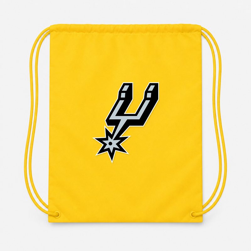 San Antonio Spurs Drawstring Bag - Yellow