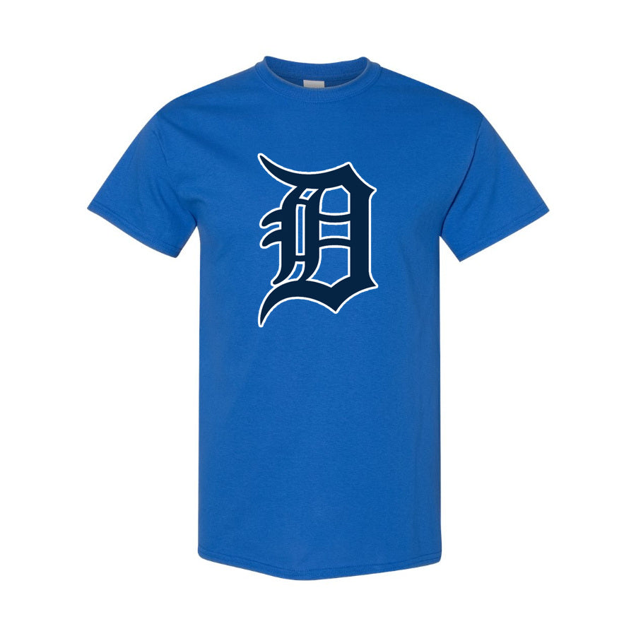 Men's Detroit Tigers Cotton T-Shirt - Blue
