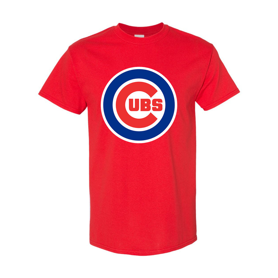 Men's Chicago Cubs Cotton T-Shirt - Red