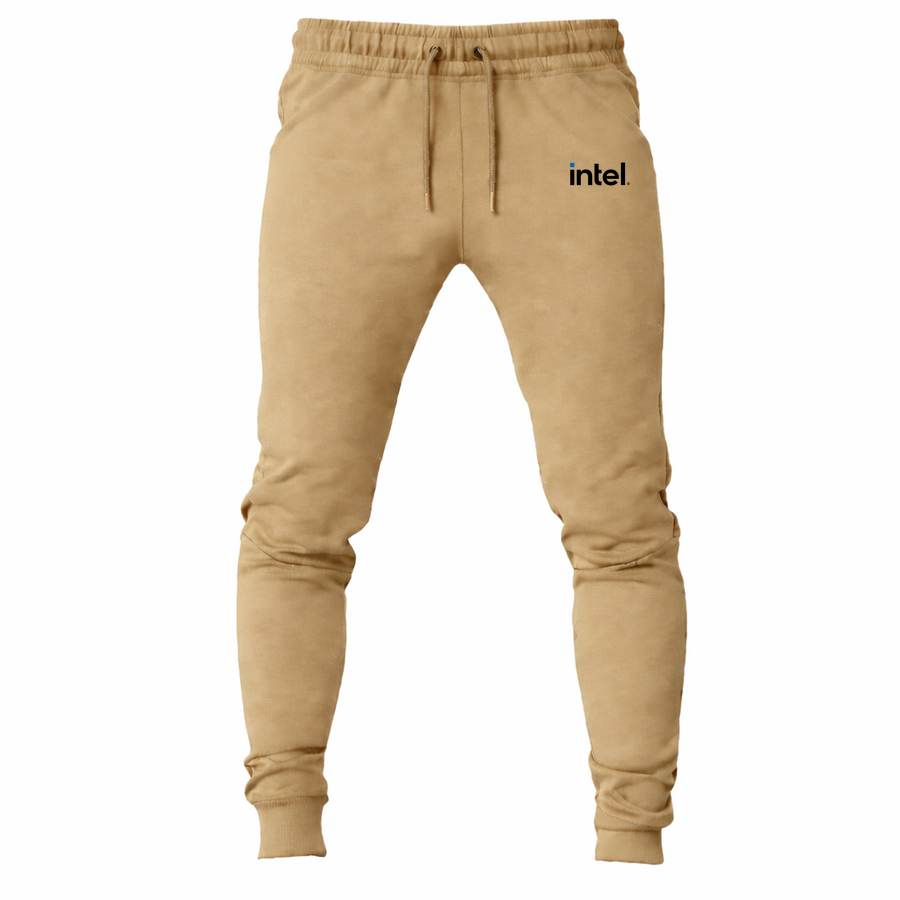 Intel joggers sweatpants - Tan