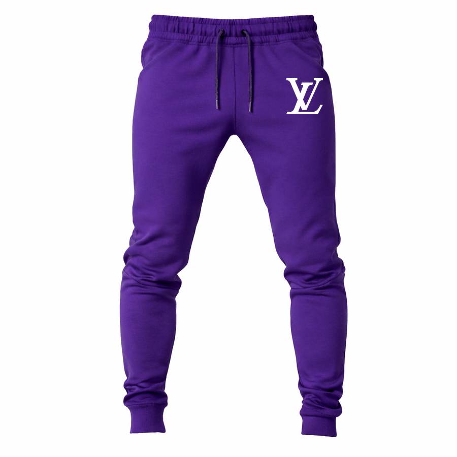 Louis Vuitton White joggers sweatpants - Purple