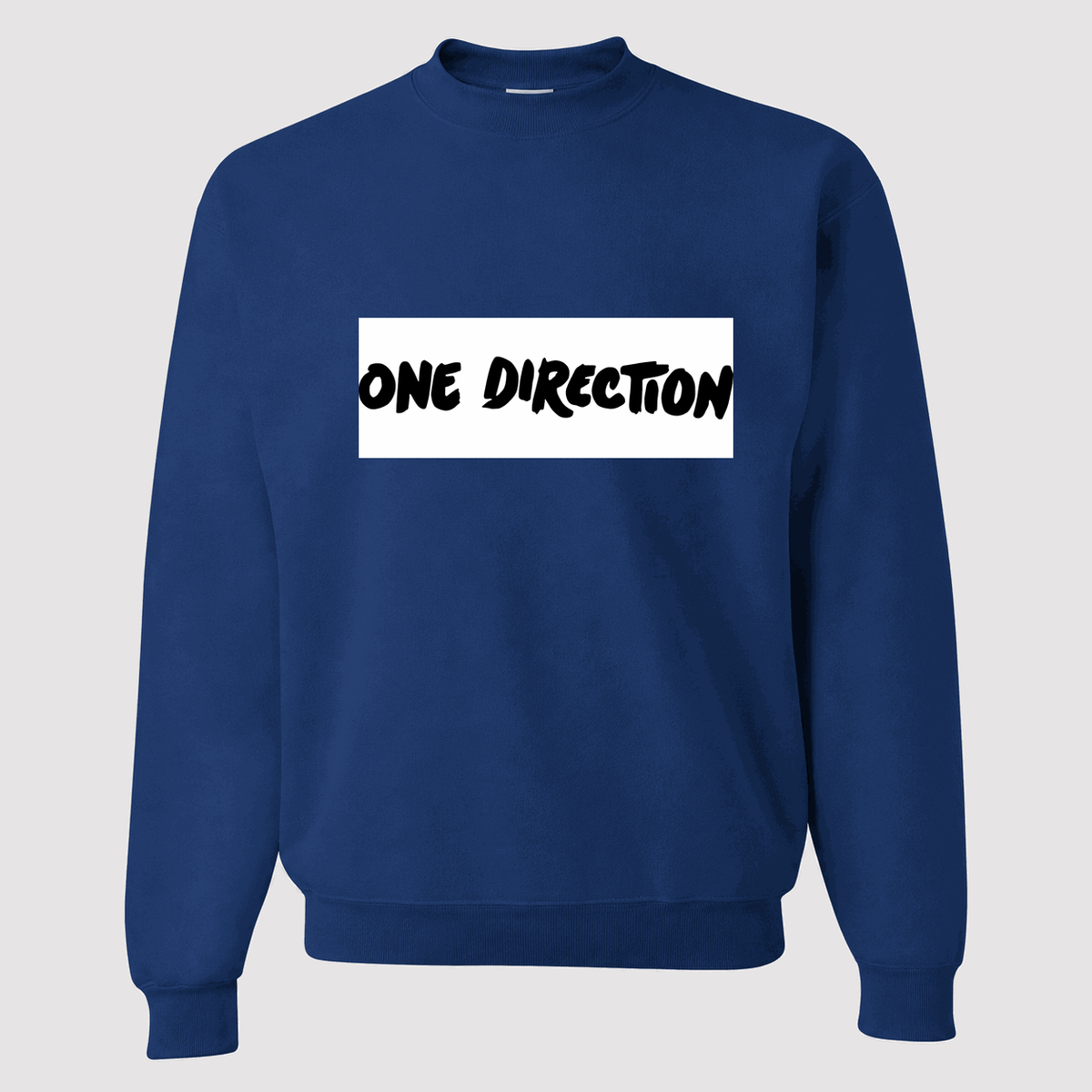 Men's One Direction Crewneck Sweatshirt - Blue