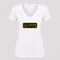 Women's Lotus F1 Team V Neck T-Shirt in white