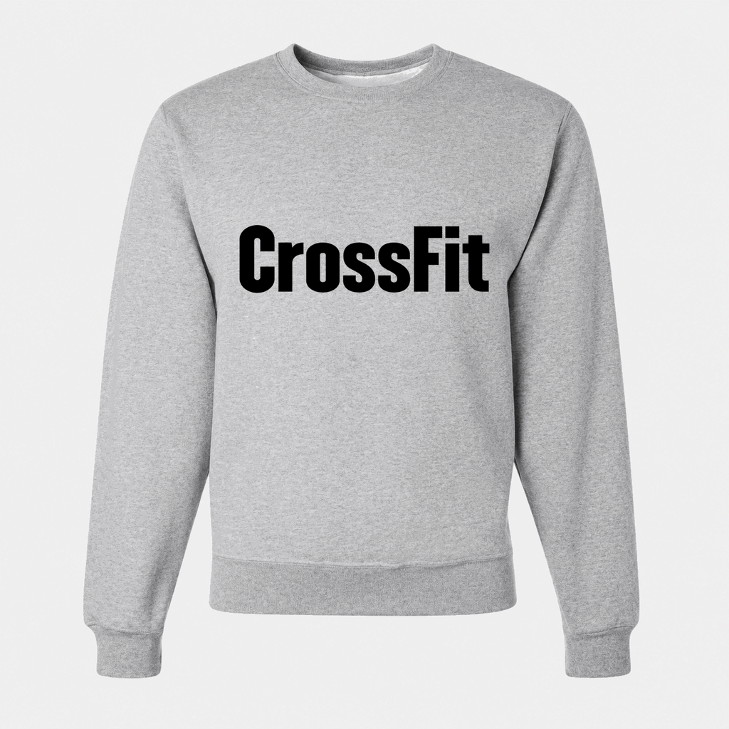 Men's CrossFit Crewneck Sweatshirt - Gray