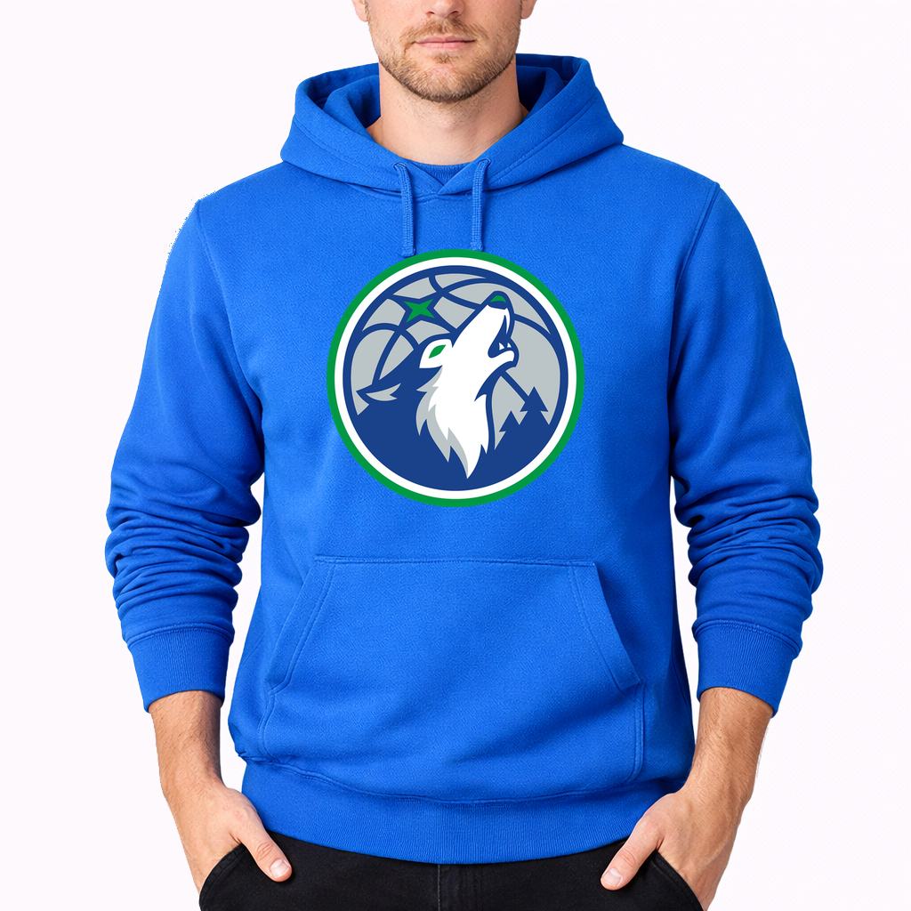 Men's Minnesota Timberwolves Pullover Hoodie - Azure