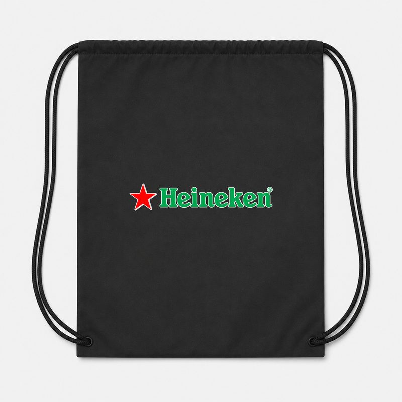 Heineken Drawstring Bag - Black