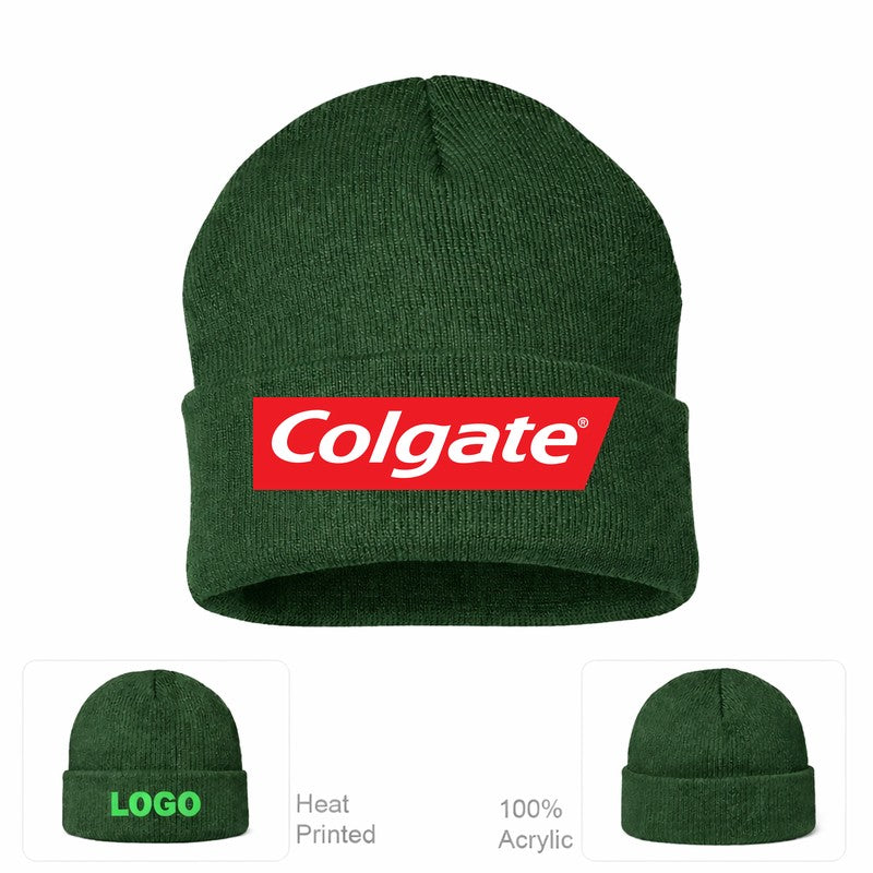 Colgate Forest Green Beanie Hat