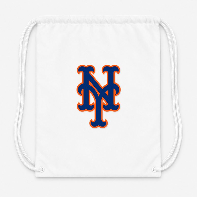 New York Mets Drawstring Bag - White