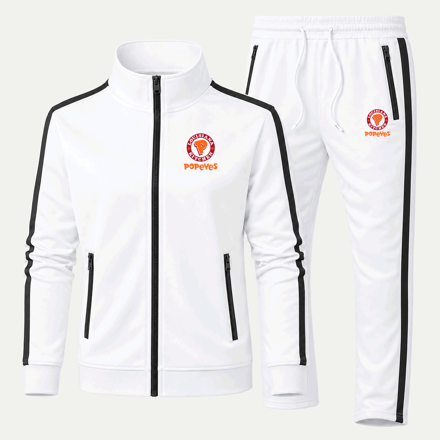 Popeyes Louisiana Kitchen tracksuit in White