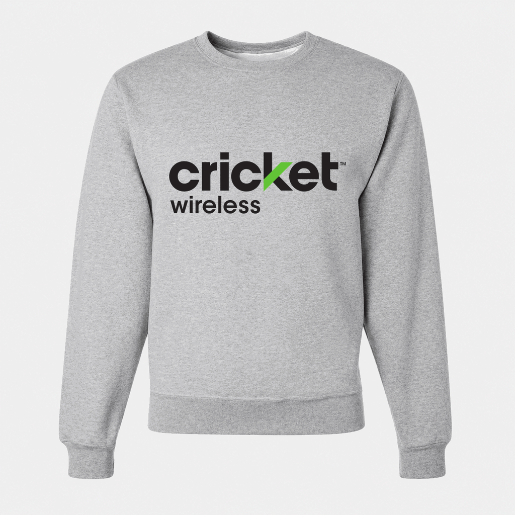 Men's Cricket Wireless Crewneck Sweatshirt - Gray