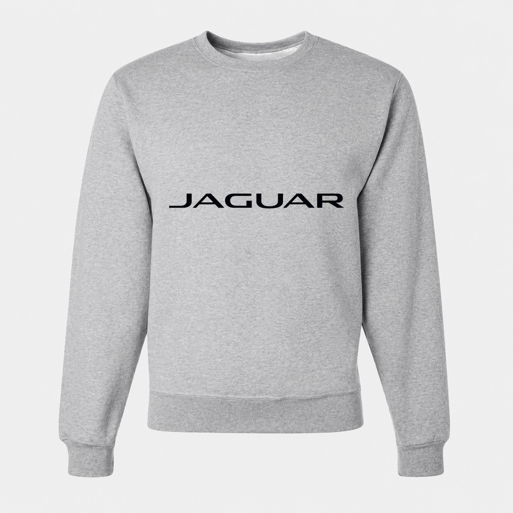 Men's Jaguar Racing Crewneck Sweatshirt - Gray