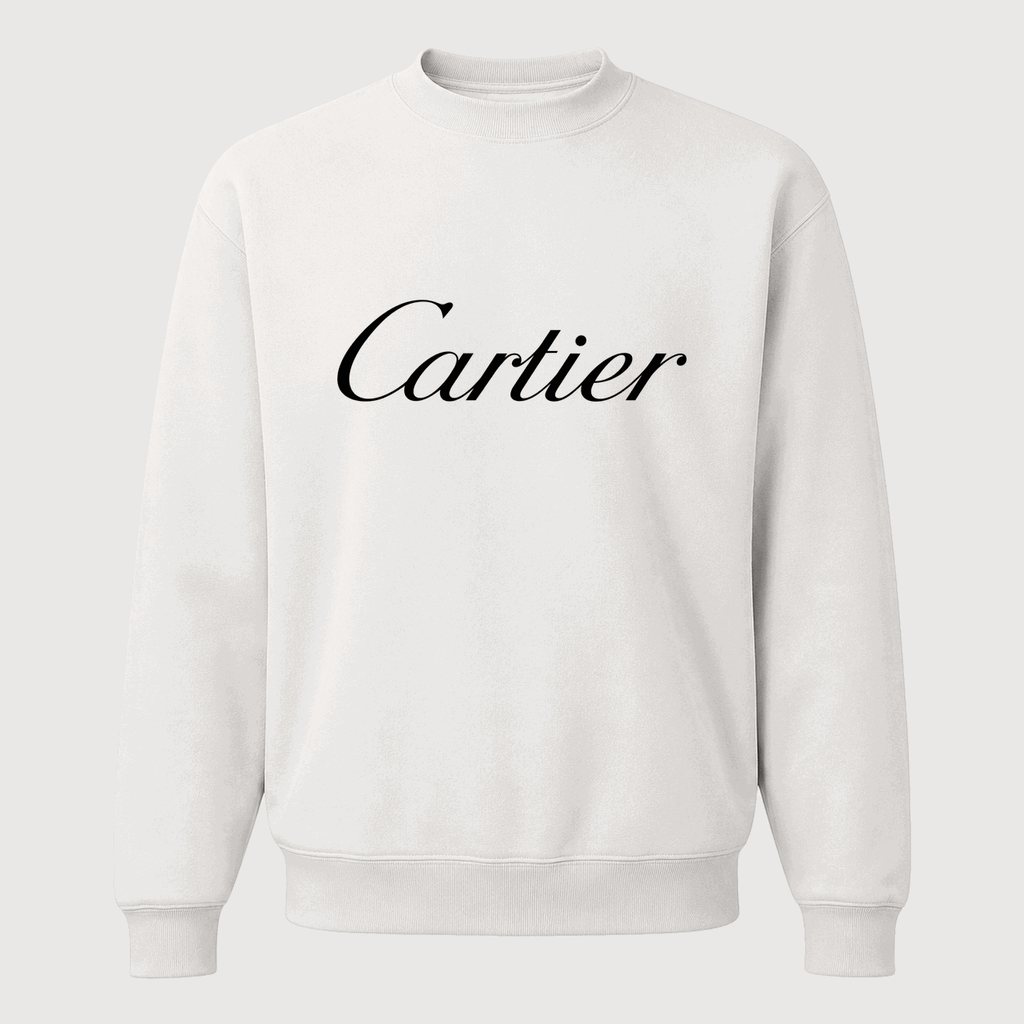 Men's Cartier Crewneck Sweatshirt - White