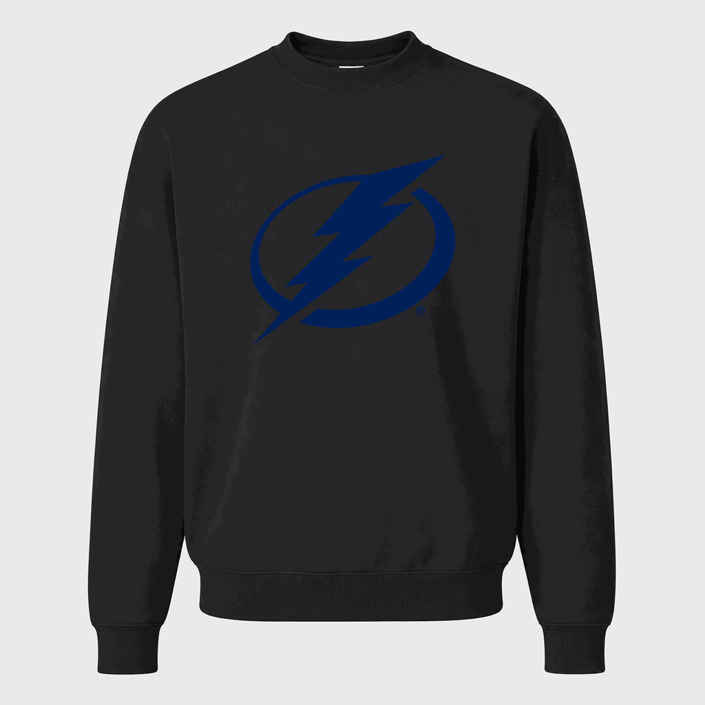 Men's Tampa Bay Lightning Crewneck Sweatshirt - Black