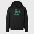 Youth Oakland Athletics Pullover Hoodie - Black
