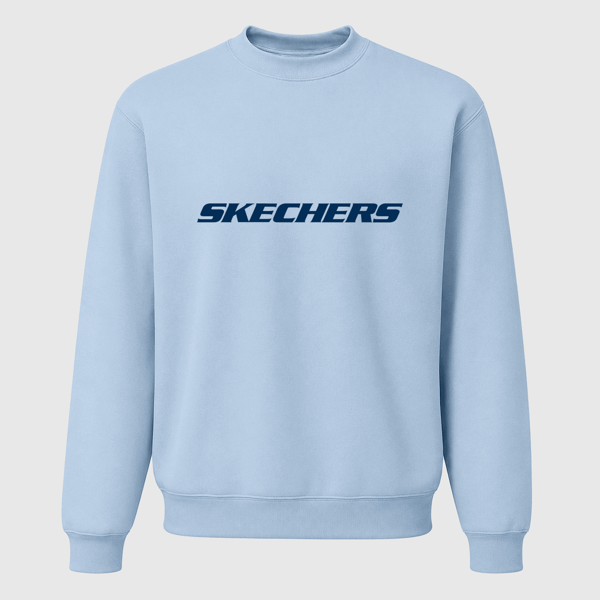 Men's Skechers Crewneck Sweatshirt - Sky Blue