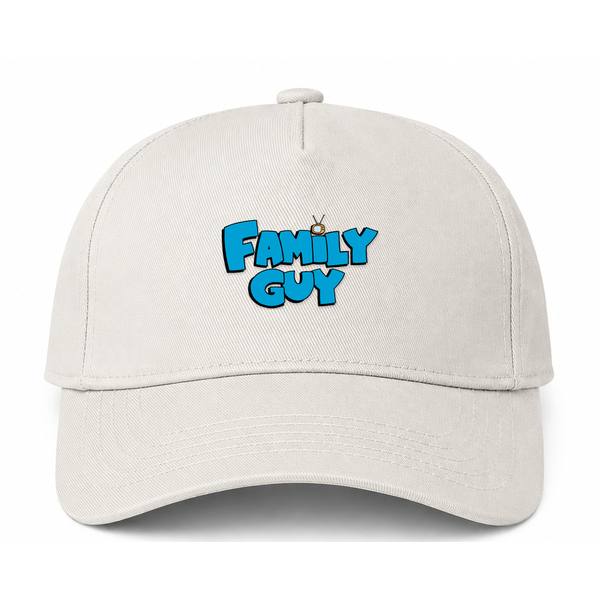 Family Guy Logo Beige Dad Baseball Cap Hat