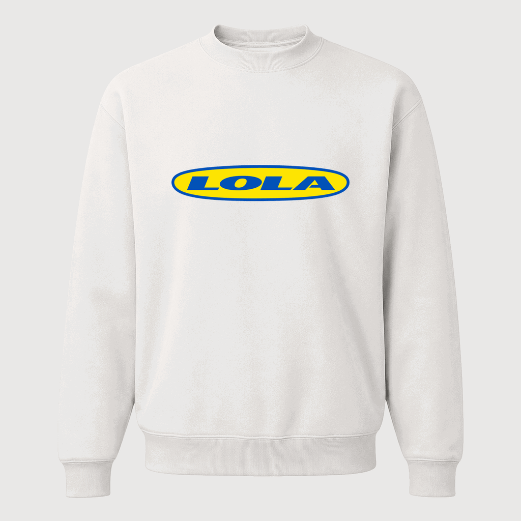 Men's Lola Crewneck Sweatshirt - White