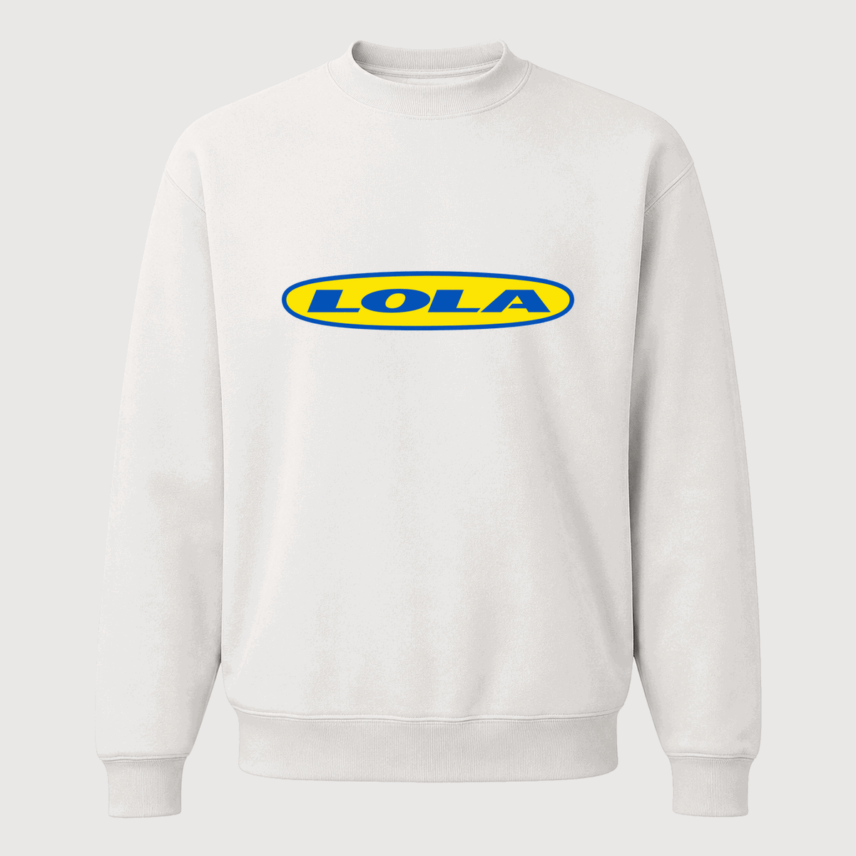 Men's Lola Crewneck Sweatshirt - White