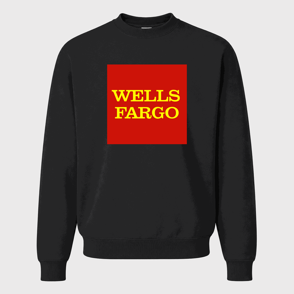 Men's Wells Fargo Crewneck Sweatshirt - Black