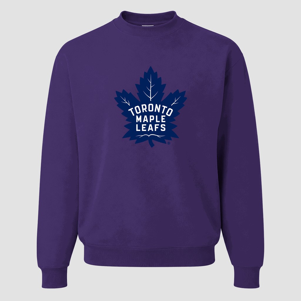 Men's Toronto Maple Leafs Crewneck Sweatshirt - Purple