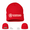 Texaco Red Beanie Hat