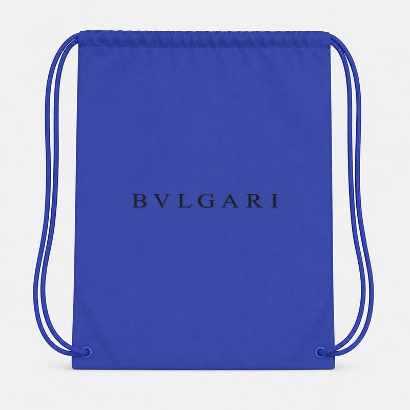 Bvlgari Drawstring Bag - Blue