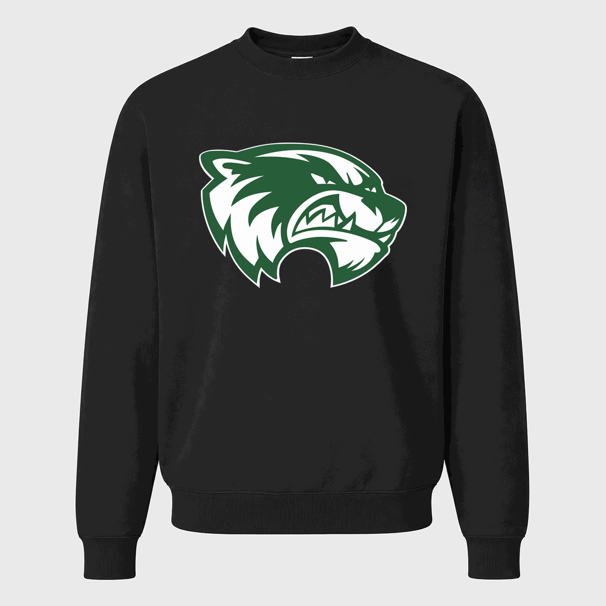 Men's Utah Valley Wolverines Crewneck Sweatshirt - Black