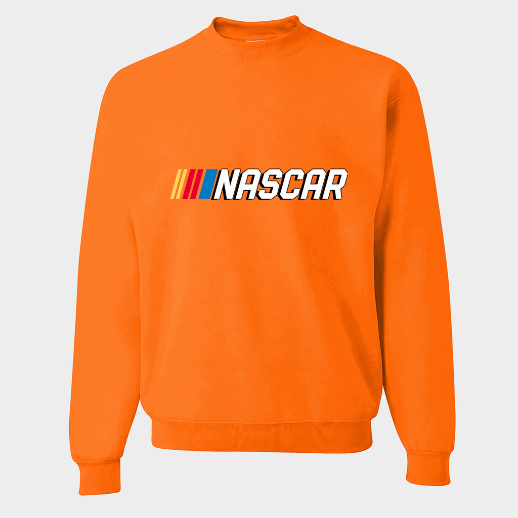 Men's NASCAR Logo Crewneck Sweatshirt - Orange