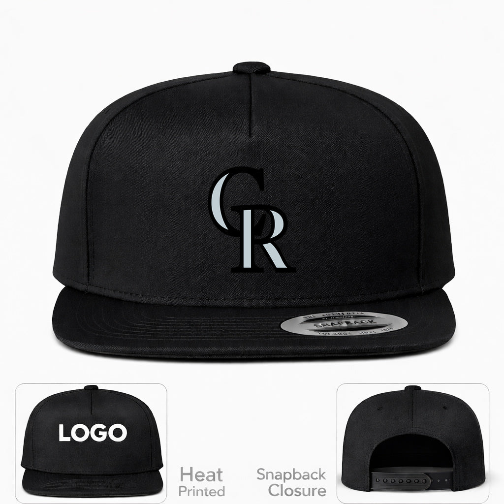 MLB Colorado Rockies Snapback Hat - Black