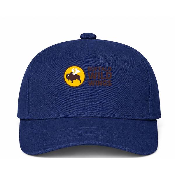 Buffalo Wild Wings Logo Navy Dad Baseball Cap Hat