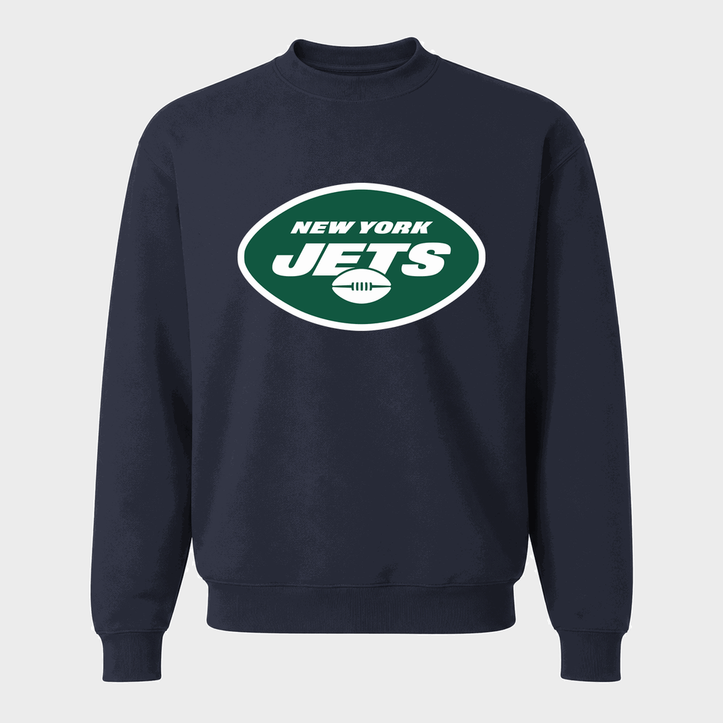 Men's New York Jets Crewneck Sweatshirt - Navy