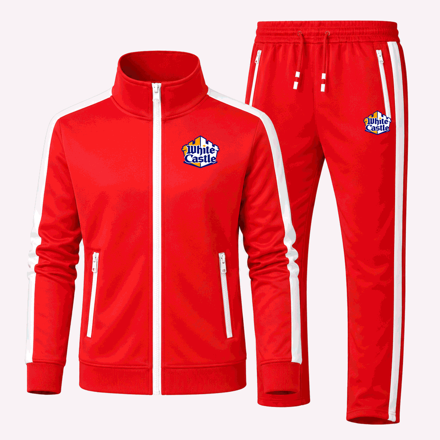 White Castle tracksuit in Red