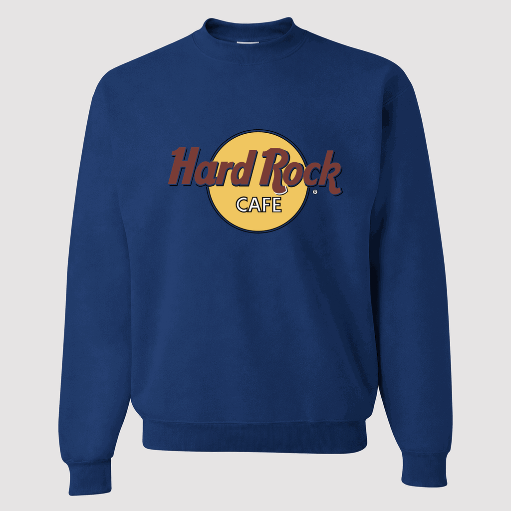 Men's Hard Rock Cafe Crewneck Sweatshirt - Blue