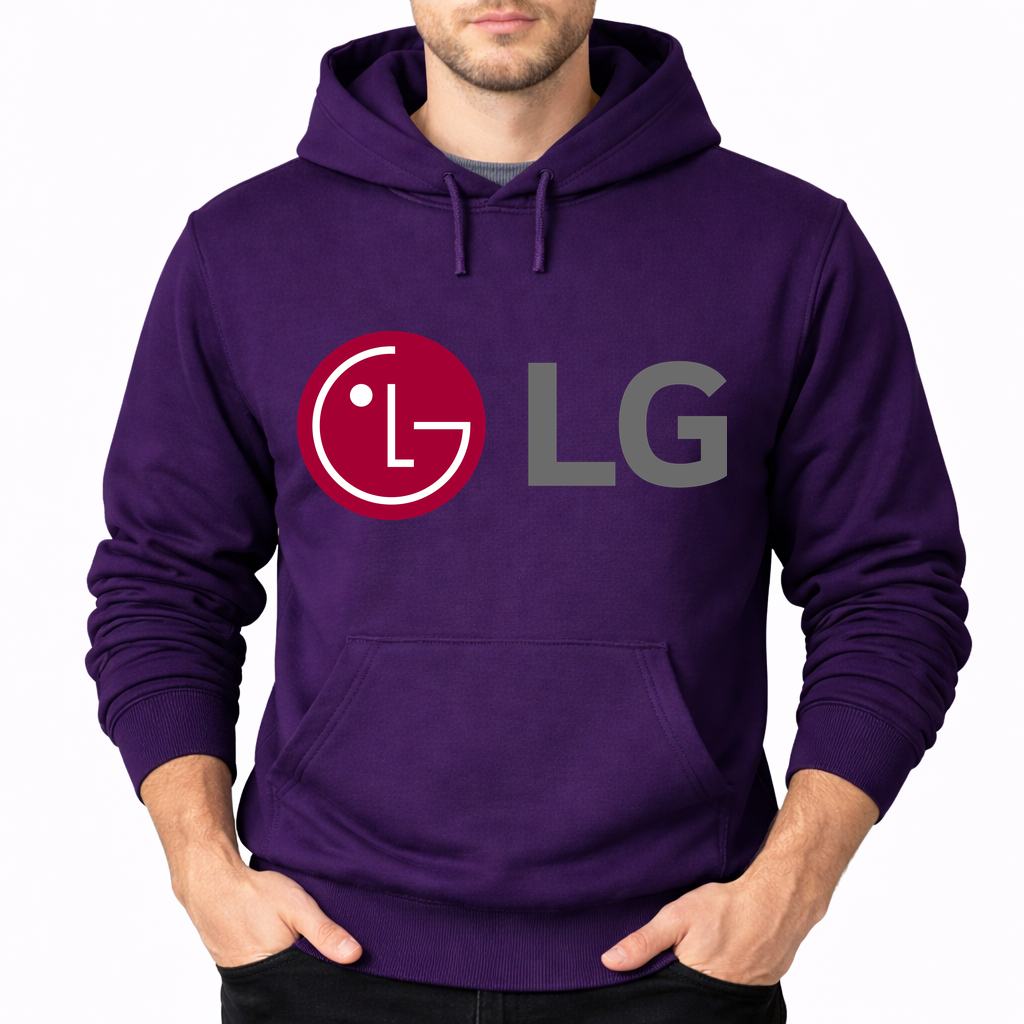 Men's LG Pullover Hoodie - Purple