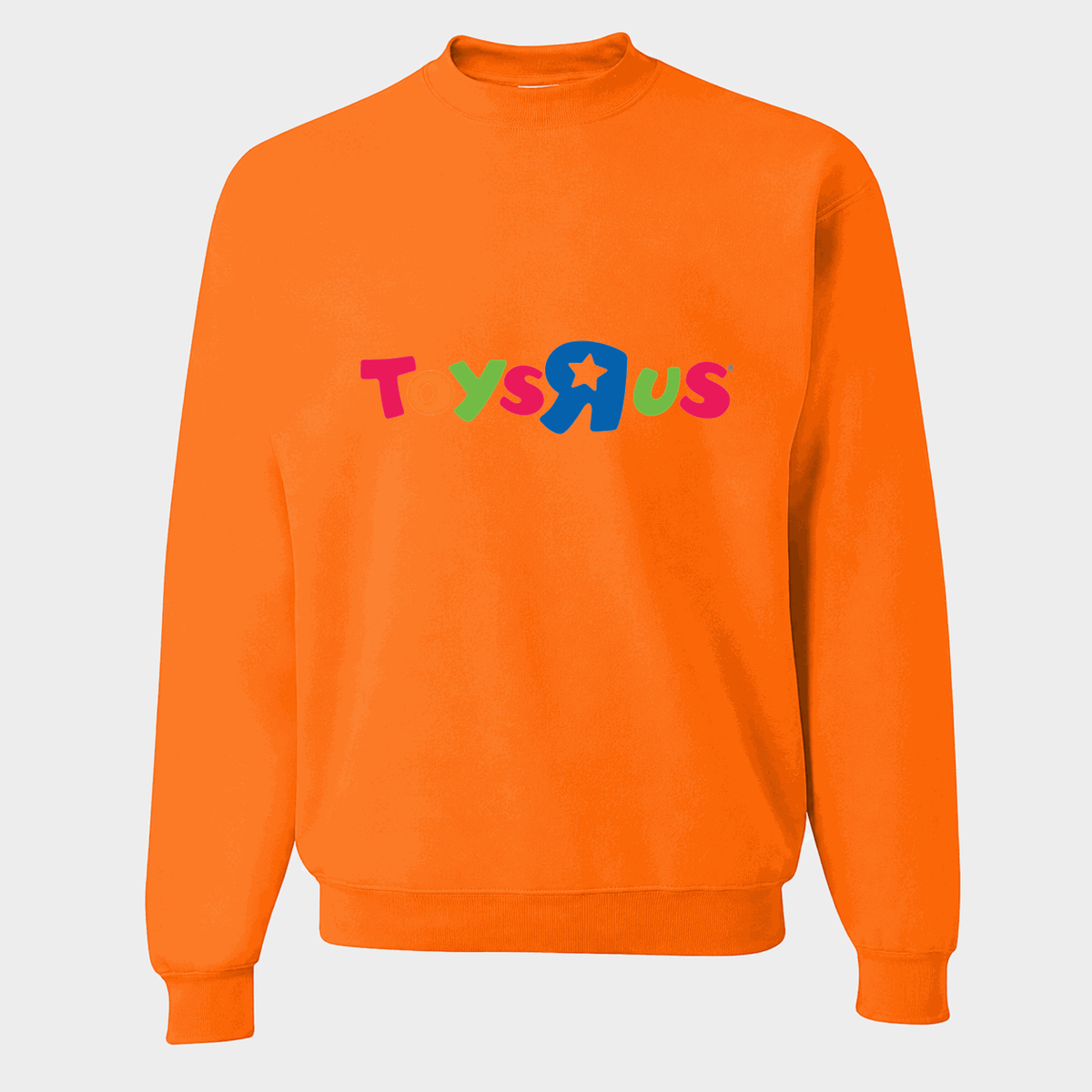 Men's Toys "R" Us Crewneck Sweatshirt - Orange
