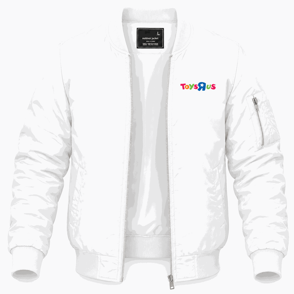 Men's Toys R Us Lightweight Bomber Jacket - White