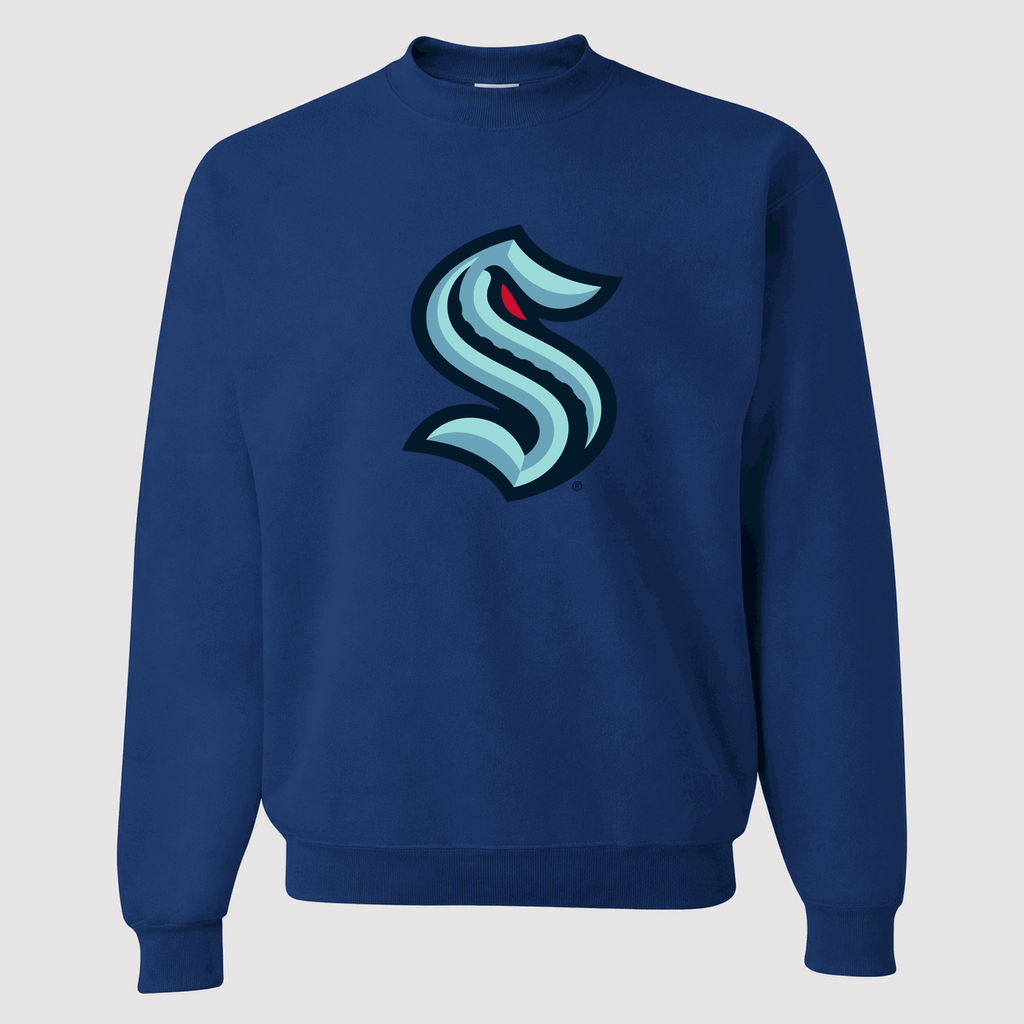 Men's Seattle Kraken Crewneck Sweatshirt - Blue