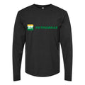 Men's Petrobras-Logo-1536x864 Long sleeves Cotton Blend T-Shirt - Black