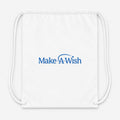 Make A Wish Drawstring Bag - White